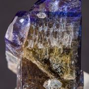 Tanzanite with Diopside