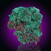 Malachite  pseudomorph after Azurite