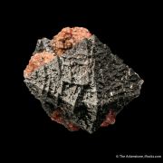 Hausmannite on Andradite Garnet