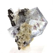 Fluorite + Ferberite.