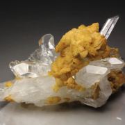 QUARTZ, CHALCOPYRITE