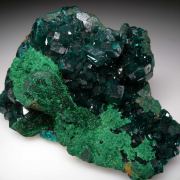 Dioptase with Malachite