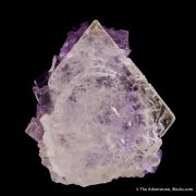 Fluorite on Celestine