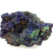 Chessylite ( Azurite ) + Malachite.