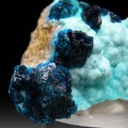 Veszelyite on Hemimorphite