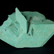 Calcite ( pseudo Glauberite ) man-made green coating