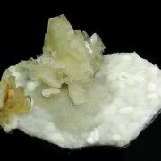 Barite on Quartz