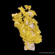 Gold on Quartz matrix