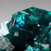 DIOPTASE, CALCITE