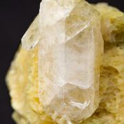 Celestite on Sulfur