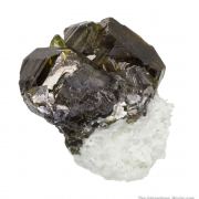 Sphalerite on Quartz