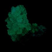 OPAL HYALITE and ARAGONITE - Kopasz Hill, Tarcal, Zemplen Mounts , Hungary (fluorescent)