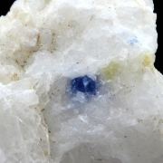 Spinel Cobalt in Marble.