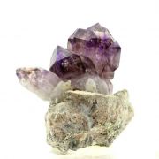 Quartz Amethyst + Orthoclase.