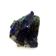 Chessylite ( Azurite ) + Malachite.