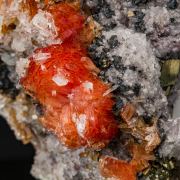 Inesite on Quartz