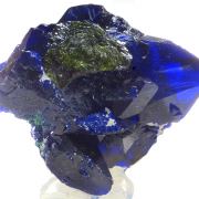 Volborthite, azurite EXTREMELY RARE