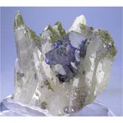 Fluorite, Quartz, Chamosite