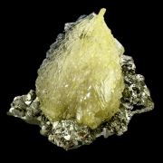 Baryte, pyrite