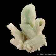 Smithsonite ps. after Azurite with Mimetite