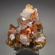 new find - VANADINITE hopper, CALCITE