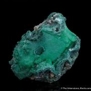 Malachite after Azurite, Cerussite