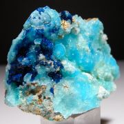 Veszelyite on Hemimorphite