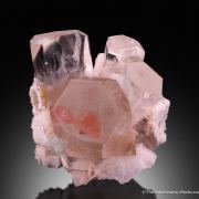 Topaz on Albite with Fluorite and Vaerynynite inclusions