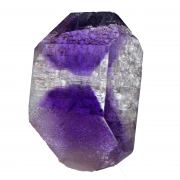 Quartz var. hourglass amethyst