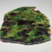 GARNET var. PYROPE, DIOPSIDE var. CHROMIUM-BEARING DIOPSIDE