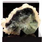 Fluorite + Calcite.