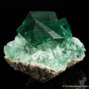 Fluorite (twinned)