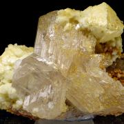 Cerussite, dolomite