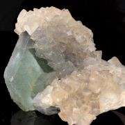 Fluorite + Calcite.