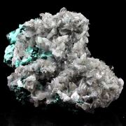 Malachite + Baryte.