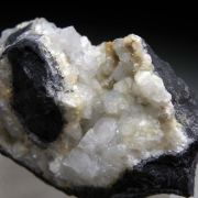 Fluellite with Wavellite