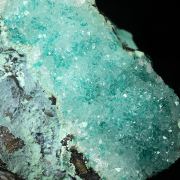 Dioptase with Quartz