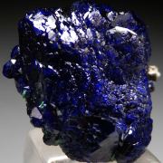 Azurite with Malachite