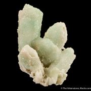 Smithsonite ps. after Azurite with Mimetite