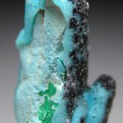 Chrysocolla pseudomorph