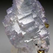 Chalcopyrite on Fluorite