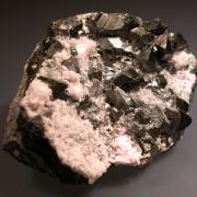 Alabandite with Rhodochrosite