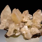 Adamite with Calcite