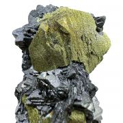 Chalcopyrite, sphalerite, quartz