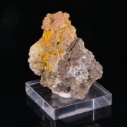 WULFENITE and MIMETITE - San Francisco Mine, Mexico