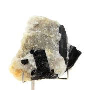 Schorl Tourmaline + Quartz. 880.75 ct.