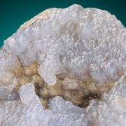 Chalcedony  on Siderite