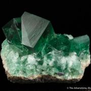 Fluorite (twinned)