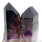 Amethyst on Quartz