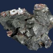 Magnetite with Quartz (var. Chalcedony)